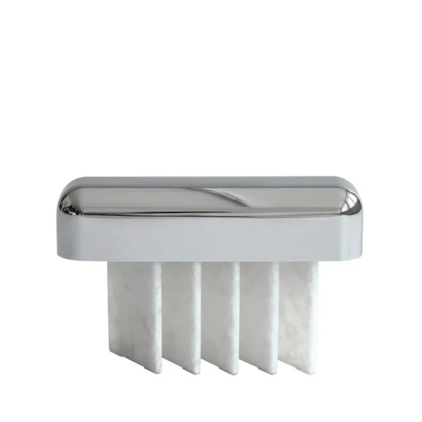 101 COPENHAGEN - Beetle Portable Tischleuchte, weiß/chrom