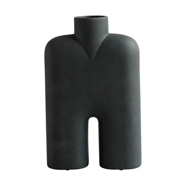 101 Copenhagen Cobra Tall Medio Vase Black