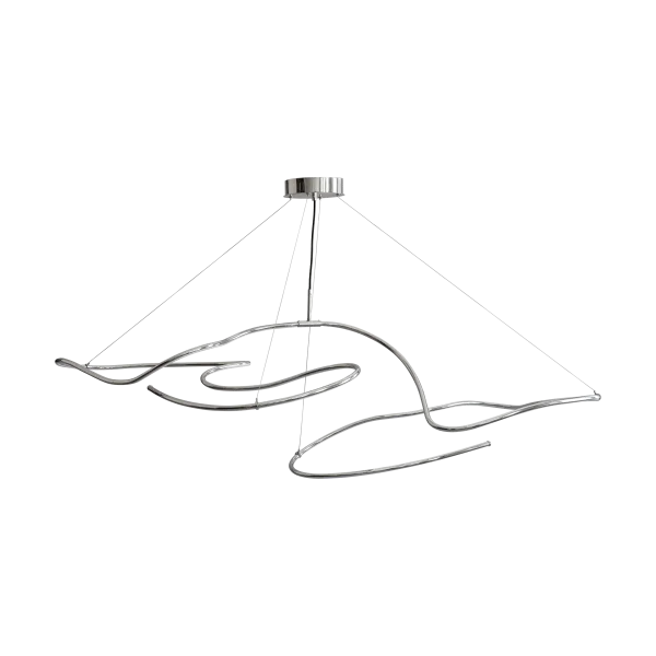 101 Copenhagen Ghost Chandelier Deckenleuchte big Chrome