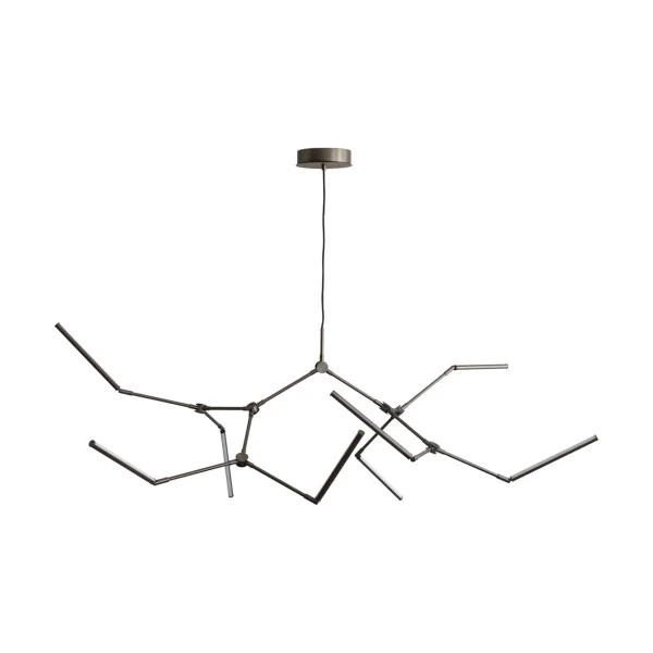 101 Copenhagen Stick chandelier Kronleuchter Bronze