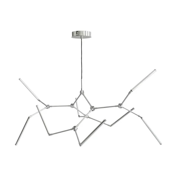 101 Copenhagen Stick chandelier Kronleuchter Chrome