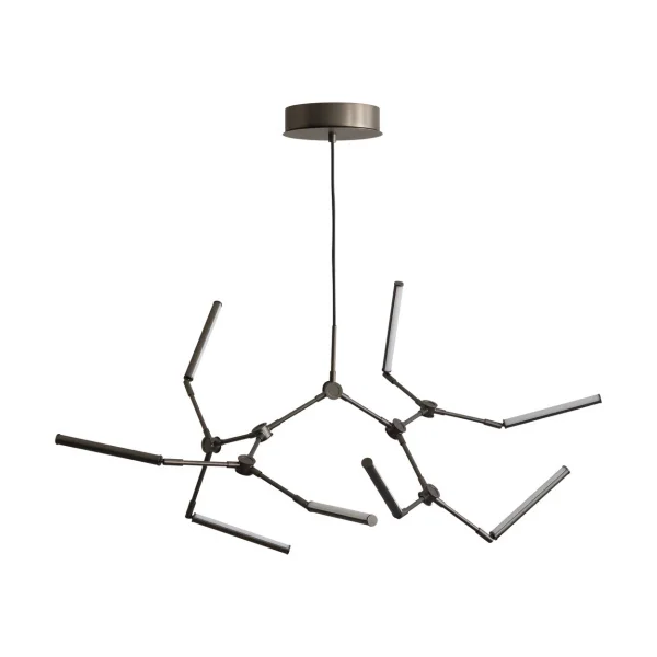 101 Copenhagen Stick chandelier Kronleuchter mini Bronze