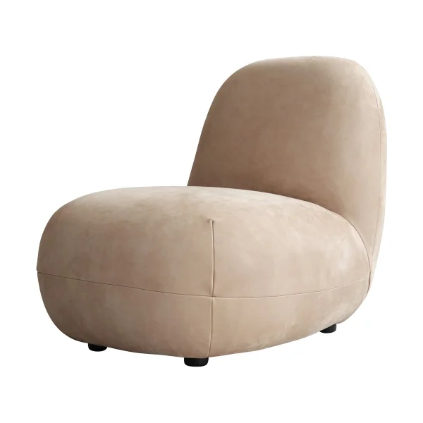 101 Copenhagen Toe Chair Flat Sessel 92x75 cm Nubukleder