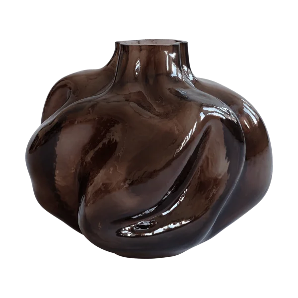 101 Copenhagen Wabi Medio Vase 28 cm Smoked forest