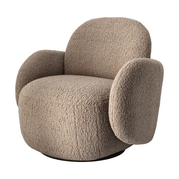 1898 Mo Sessel mit Drehfunktion Glore brown
