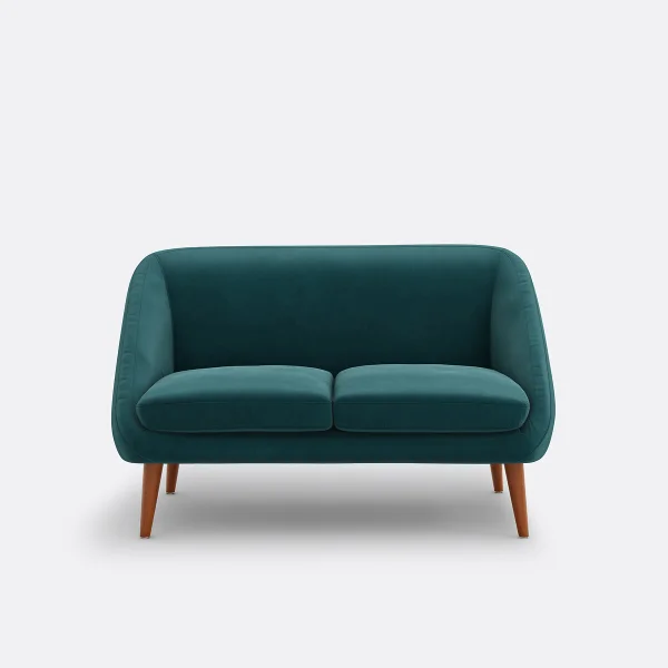 2-sitzer-sofa Séméon, Samt