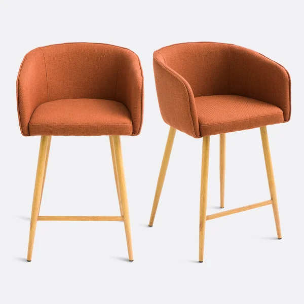 2er-set Barsessel H64 Cm, Aupi