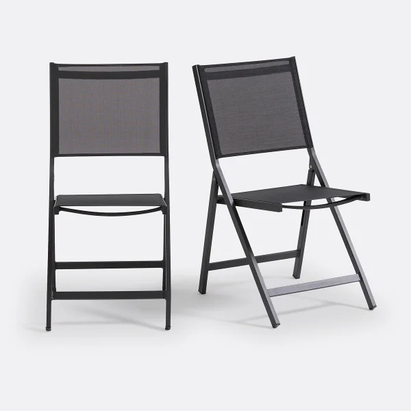 2er-set Klappstühle Zory, Aluminium
