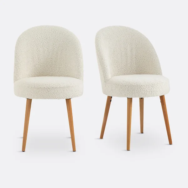 2er-set Stühle Quilda, Frottee