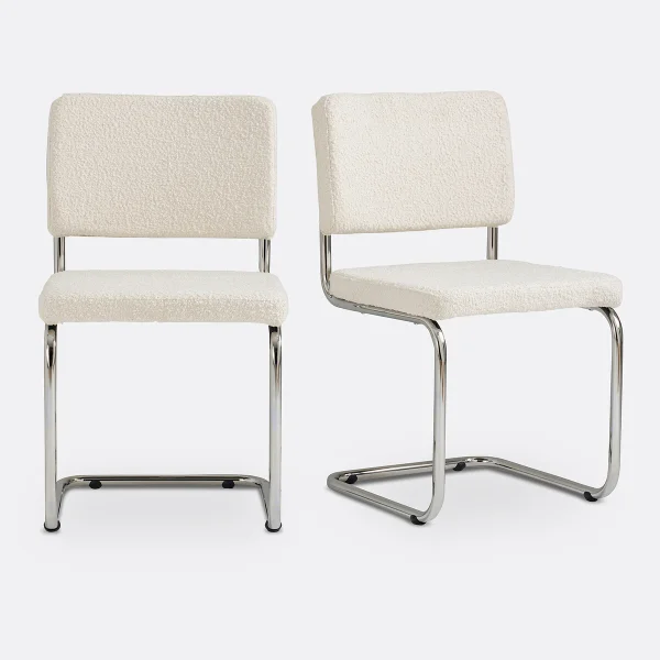 2er-set Stühle Sarva, Bouclé