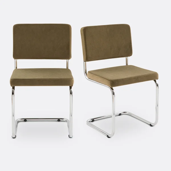2er-set Stühle Sarva, Samt