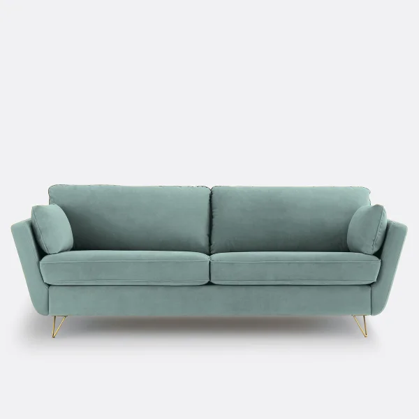 4- Bis 5-sitzer-sofa Aus Samt, Umwandelbar, Topim