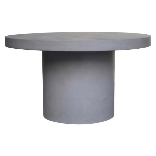Adrian Gartentisch Ø80cm grau.