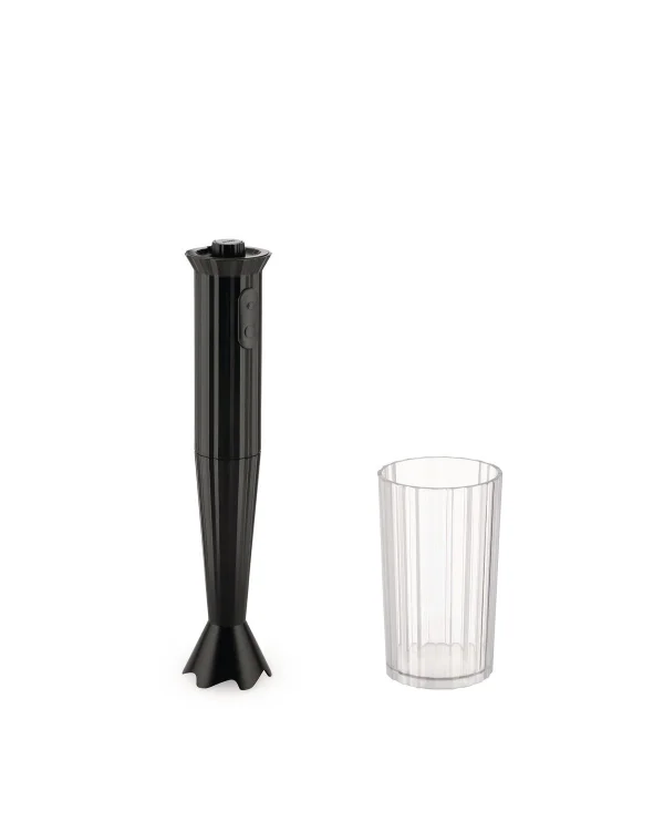 Alessi Plissé Stabmixer Schwarz