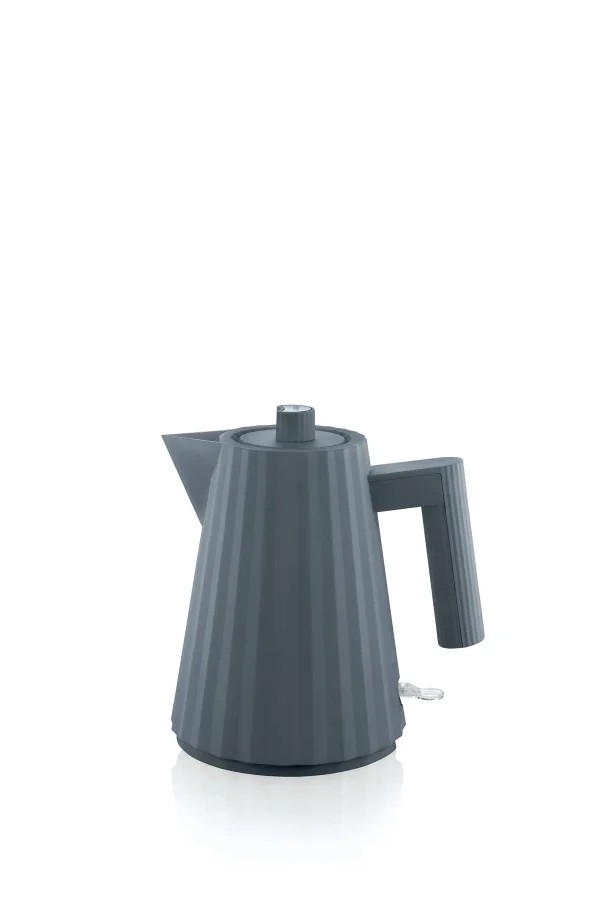 Alessi Plissé Wasserkocher 1 l Grau