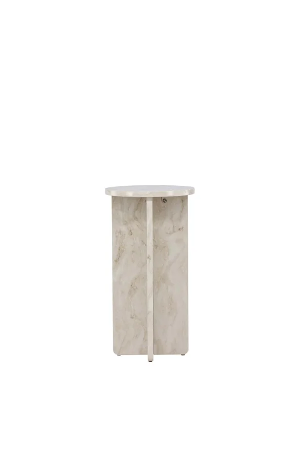 Ålesund Couchtisch , Beistelltisch Ø40cm beige.