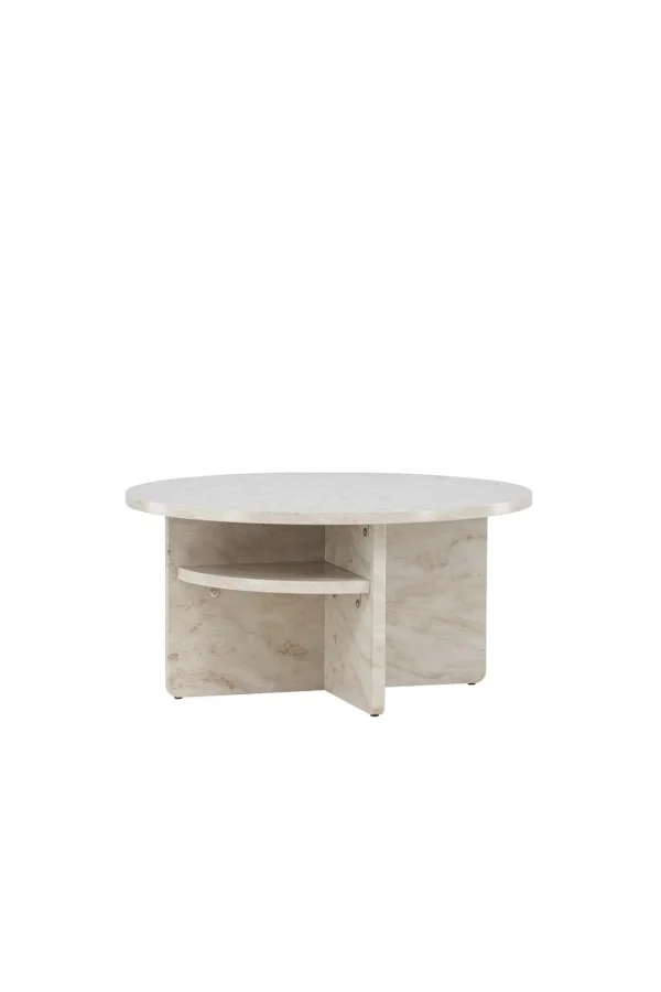 Ålesund Couchtisch Ø85cm beige.