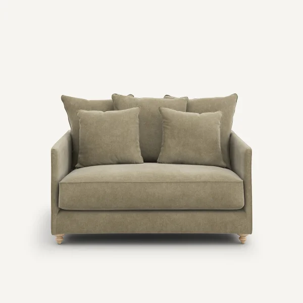 AM.PM 2-sitzer-schlafsofa Lazare, Samt Stonewashed
