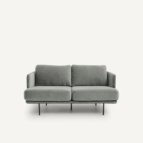 AM.PM 2-sitzer-sofa Antoine, Samt Stonewashed, Design By E. Gallina