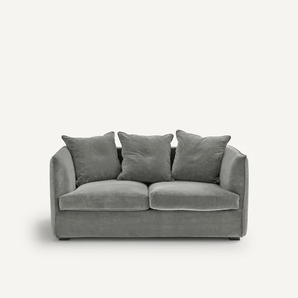 AM.PM 2-sitzer-sofa Néo Chiquito, Samt Stonewashed