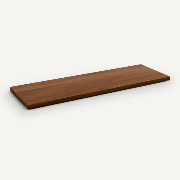 Am.pm 2er-pack Regalböden Johanez, Nussbaumfurnier, B. 110 Cm