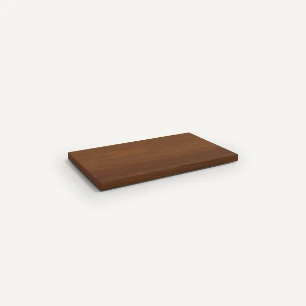 Am.pm 2er-pack Regalböden Johanez, Nussbaumfurnier, B. 60 Cm