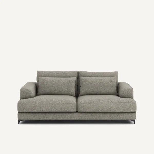 AM.PM 3-sitzer-schlafsofa Marsile, Strukturgewebe Viskose/leinen