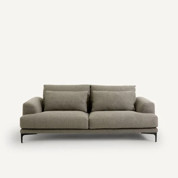 AM.PM 3-sitzer-sofa Marsile, Strukturgewebe Viskose/leinen