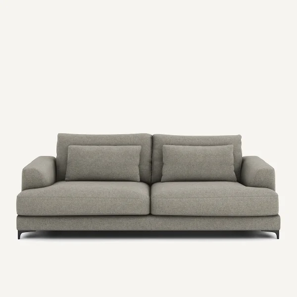 AM.PM 4-sitzer-schlafsofa Marsile, Strukturgewebe Viskose/leinen