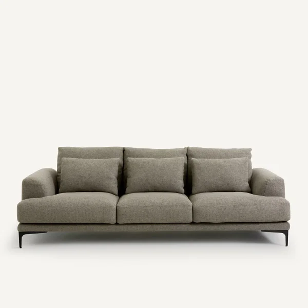AM.PM 4-sitzer-sofa Marsile, Strukturgewebe Viskose/leinen