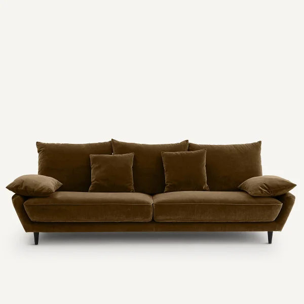 AM.PM 5-sitzer-sofa Lenakine, Samt