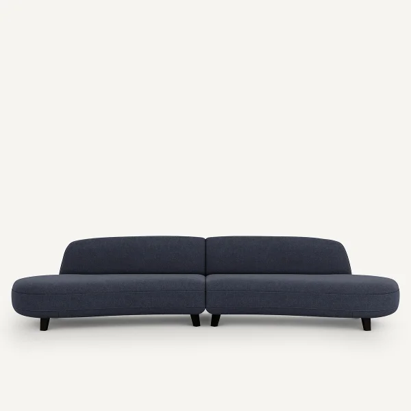 AM.PM 6-sitzer-sofa Rosebury, Bouclé Meliert, Design By E. Gallina