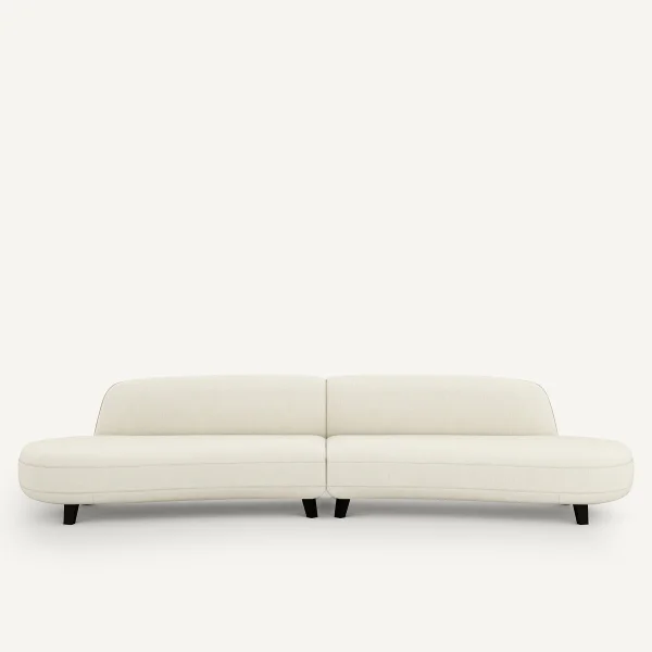 AM.PM 6-sitzer-sofa Rosebury, Chambray-leinen, Design By E. Gallina