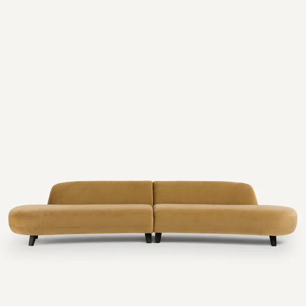 AM.PM 6-sitzer-sofa Rosebury, Leinensamt