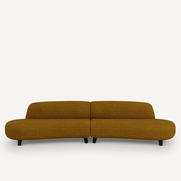 AM.PM 6-sitzer-sofa Rosebury, Natté Meliert