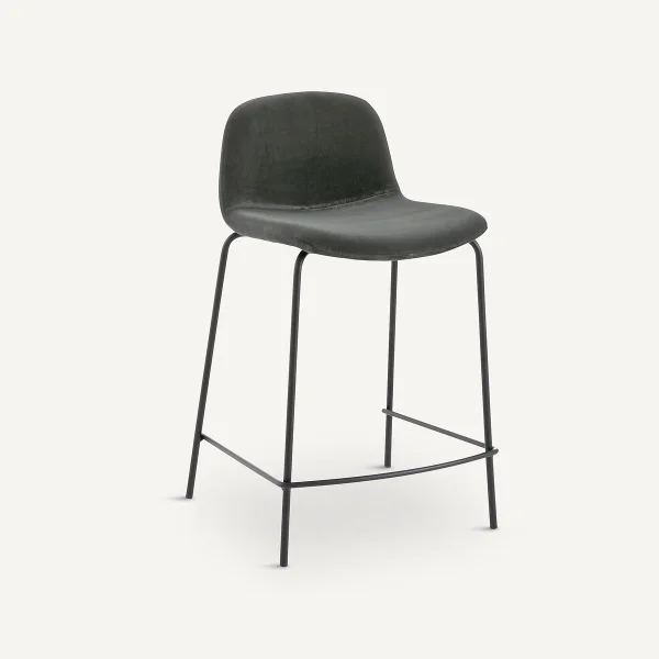 Am.pm Barstuhl Tibby, Samt, H. 65 Cm
