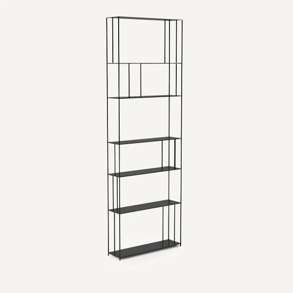 Am.pm Bücherregal Parallel Xl Slim, Stahl, H. 240 Cm