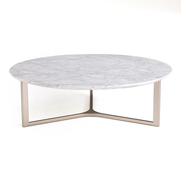Am.pm Couchtisch Cristeal, Weisser Marmor