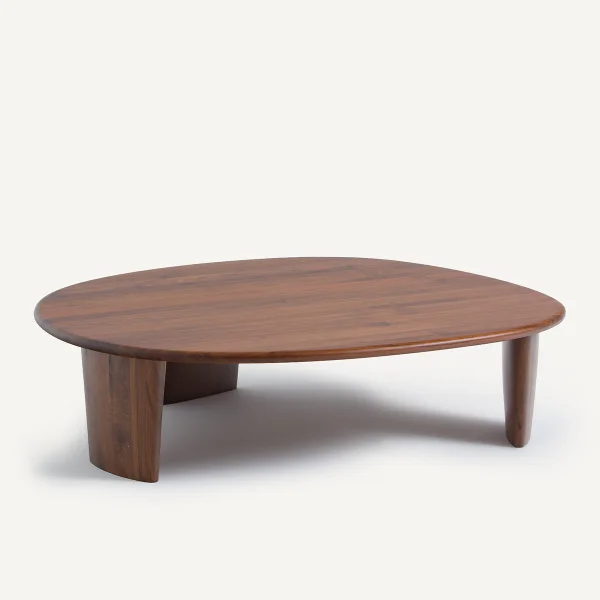 Am.pm Couchtisch Guimel, Nussbaum Massiv