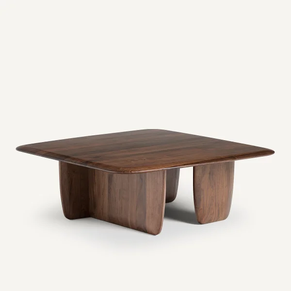 Am.pm Couchtisch Iloss, Nussbaum Massiv, Grosses Modell