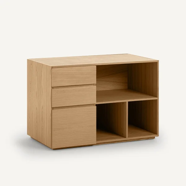 Am.pm Doppel-unterschrank Working, Eichenfurnier