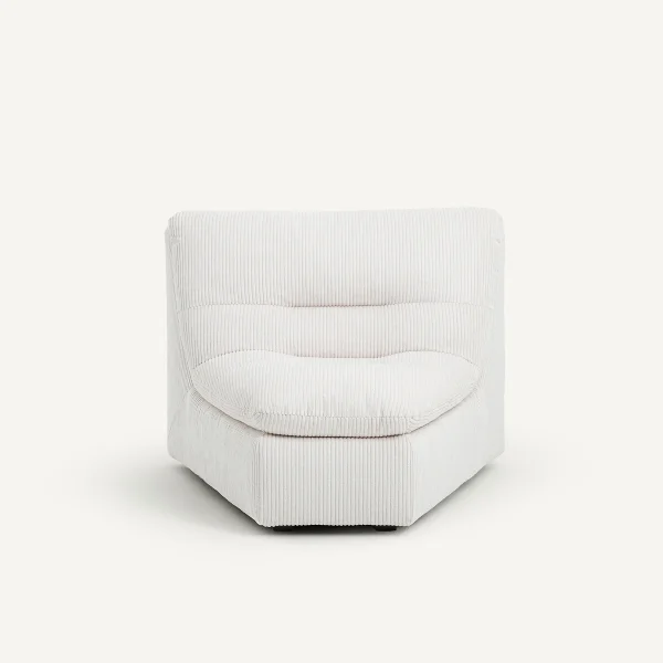 AM.PM Eckmodul Giuliano, Polyester Gerippt