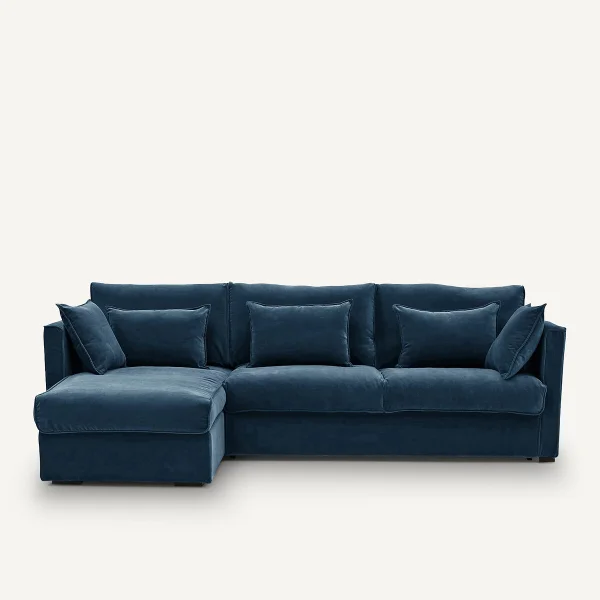 AM.PM Eckschlafsofa Camille, Samt