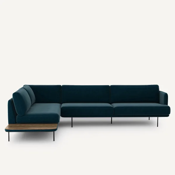 AM.PM Ecksofa Antoine, Samt, Design By E. Gallina