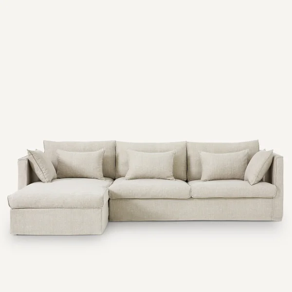 AM.PM Ecksofa Camille, Baumwolle/leinen
