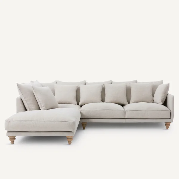AM.PM Ecksofa Lazare, Baumwolle/leinen