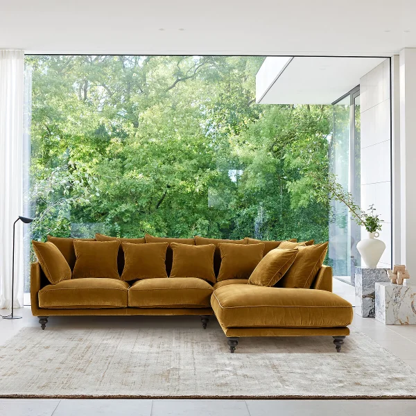AM.PM Ecksofa Lazare, Samt