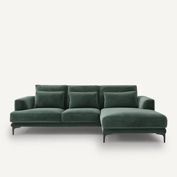 AM.PM Ecksofa Marsile Mit Ecke Rechts, Samt