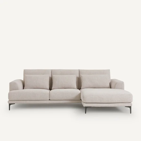 AM.PM Ecksofa Marsile Mit Ecke Rechts, Tweed-optik