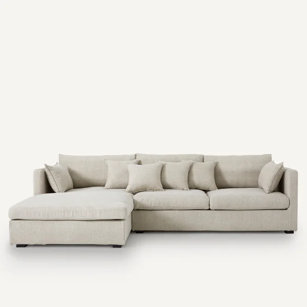 AM.PM Ecksofa Neo Kinkajou, Baumwolle/leinen